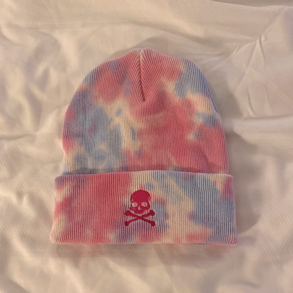 Tie-dye beanie